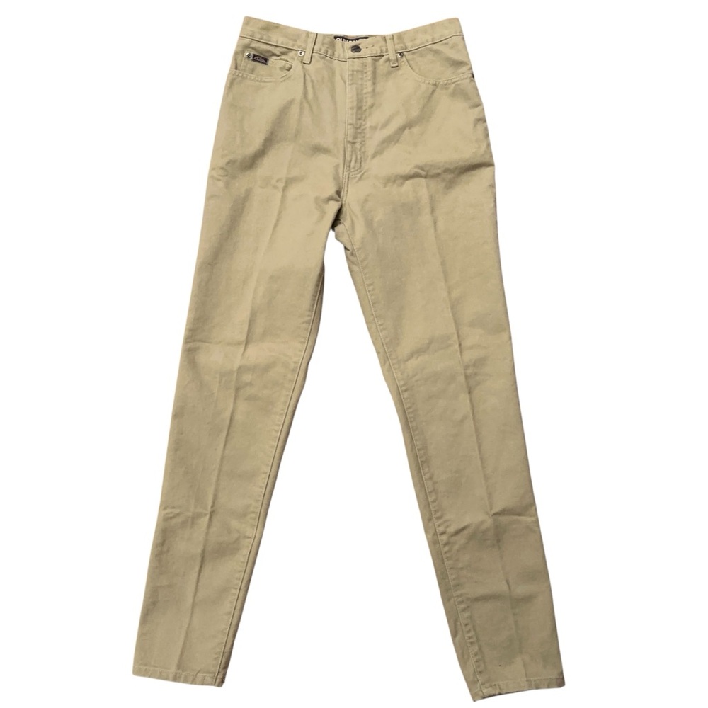 Quiksilver Salt Water Denim Jeans Mens Size 33 (Fits 30) Beige VTG Vintage 80s